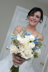 True Blue Bouquet Flower Power, Florist Davenport FL